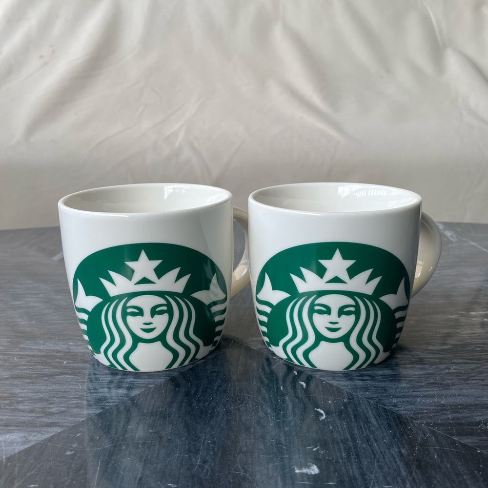 Starbucks Barista Mugs 14 oz Lot of Two